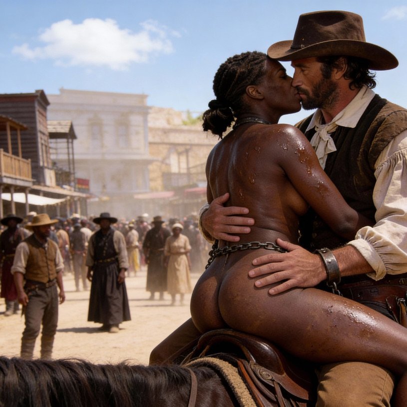 Unreal Sadness public horseback intimacy