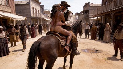 Unreal Sadness public horseback display