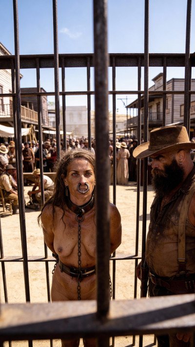 Unreal Sadness slave cage exposure