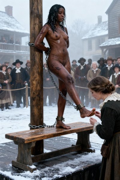 Shackled Auction Drama &ndash; PonyGirl for Sale