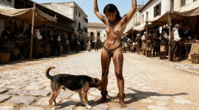 Chained PonyGirl Awaiting Ownership